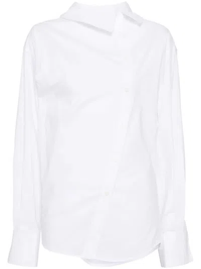 System Classic Loose Fit Shirt In White