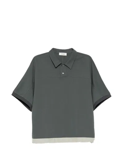 System Colour-block Polo Shirt In Multi