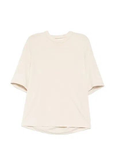 System Convertible Halter-neck T-shirt In Brown