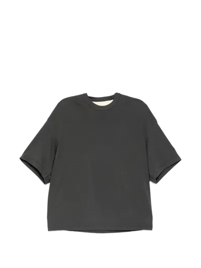 System Convertible Halter-neck T-shirt In Gray