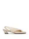 System Curvea Slingback Sandals In Neutral