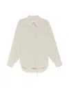 System Drawstring-waist Shirt In Multi