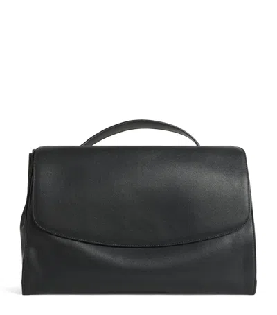 System Leather Cross-body Bag In Black