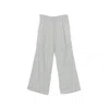 System Drawstring Trousers In White