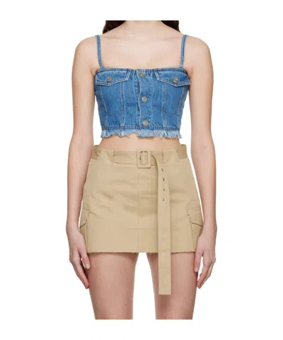 SYSTEM PATCHWORK DENIM VEST