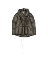 QUILTED HOODED PUFFER JACKET