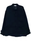 System Sheer Chore Shirt In Blue