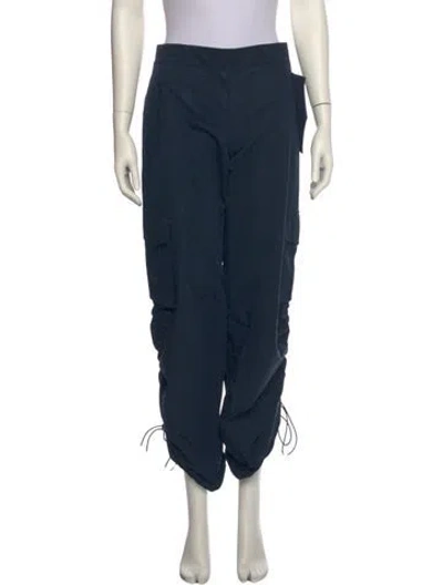 Pre-owned System Straight Leg Pants In Blue