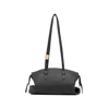 System Top Handle Shoulder Bag In Black