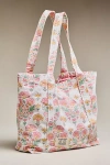 Sz Blockprints Printed Tote Bag In White