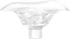 Szkło Wide Mouth Glass Footed Bowl In Hand-blown Glass
