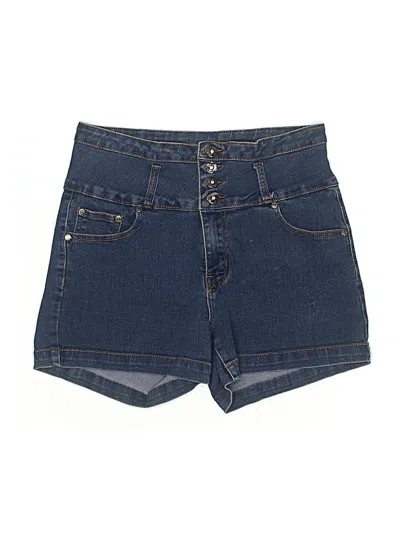 Pre-owned T&y Fashion Denim Shorts In Blue