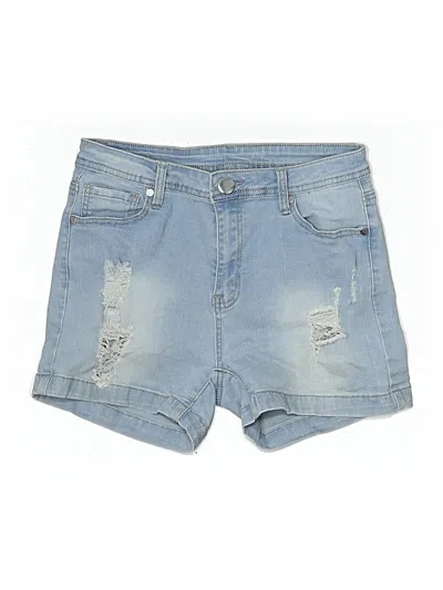 Pre-owned T&y Fashion Denim Shorts In Blue