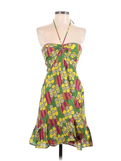 Pre-owned T-bags Los Angeles Cocktail Dress In Green