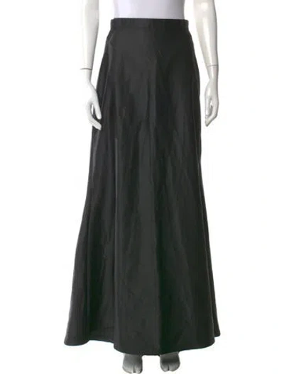Pre-owned T By Tadashi Long Skirt In Black