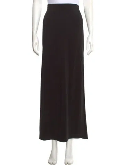 Pre-owned T By Tadashi Long Skirt In Black