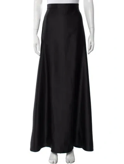 Pre-owned T By Tadashi Long Skirt In Black