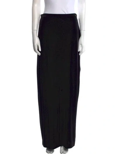 Pre-owned T By Tadashi Long Skirt In Brown