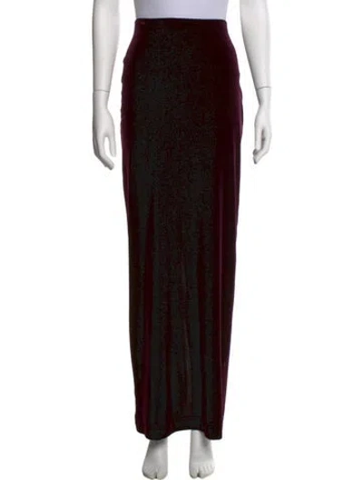 Pre-owned T By Tadashi Long Skirt In Brown