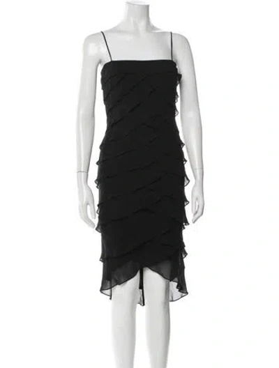 Pre-owned T By Tadashi Silk Mini Dress W/ Tags In Gray