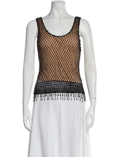 Pre-owned T By Tadashi Vintage 1990's Top In Brown
