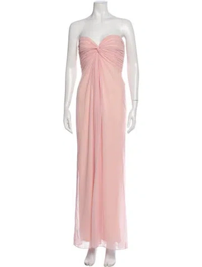 Pre-owned T By Tadashi Vintage Long Dress In Pink