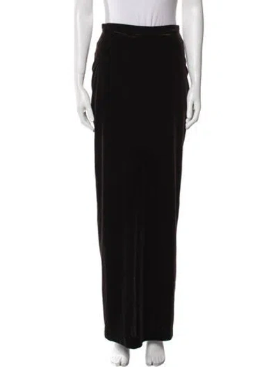 Pre-owned T By Tadashi Vintage Long Skirt In Brown