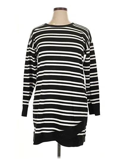 Pre-owned T By Talbots 3/4 Sleeve T-shirt In Black