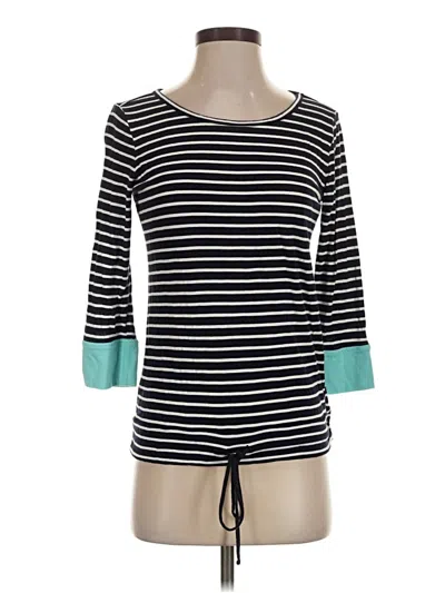 Pre-owned T By Talbots 3/4 Sleeve T-shirt In Teal