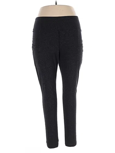 Pre-owned T By Talbots Active Pants In Black