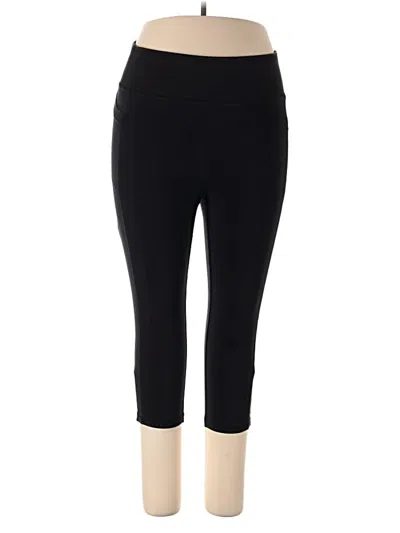 Pre-owned T By Talbots Active Pants In Black