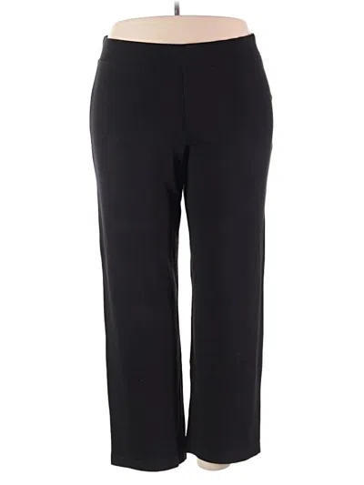 Pre-owned T By Talbots Active Pants In Black