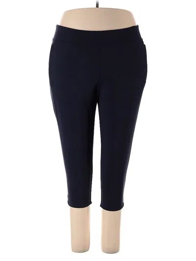 Pre-owned T By Talbots Active Pants In Blue