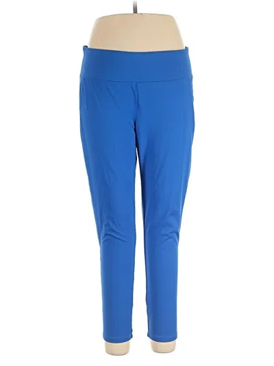 Pre-owned T By Talbots Active Pants In Blue
