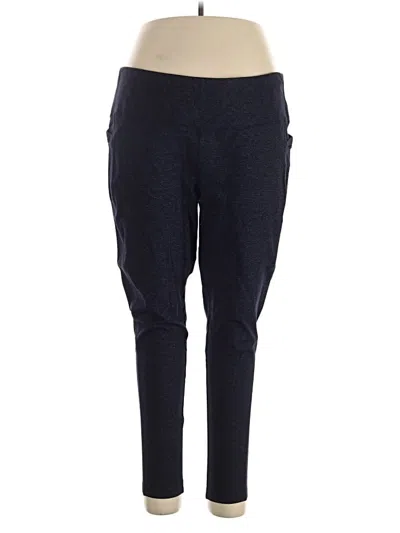 Pre-owned T By Talbots Active Pants In Blue