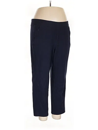 Pre-owned T By Talbots Active Pants In Blue