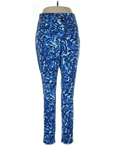 Pre-owned T By Talbots Active Pants In Blue