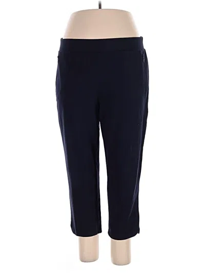 Pre-owned T By Talbots Active Pants In Blue