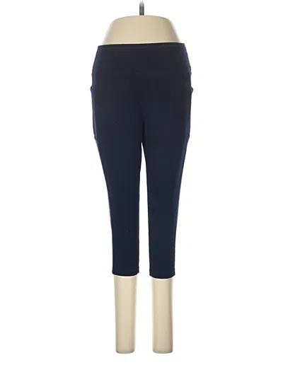 Pre-owned T By Talbots Active Pants In Blue