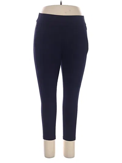 Pre-owned T By Talbots Active Pants In Blue