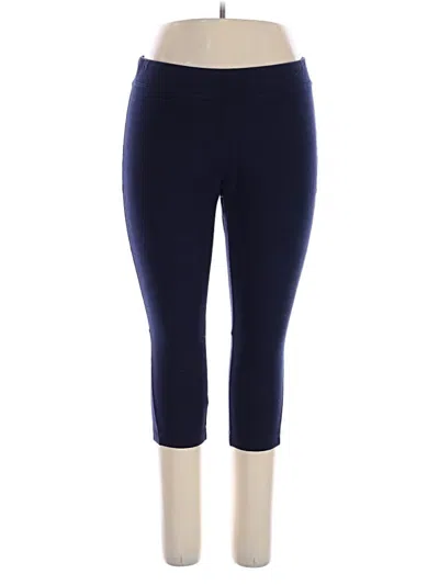 Pre-owned T By Talbots Active Pants In Blue