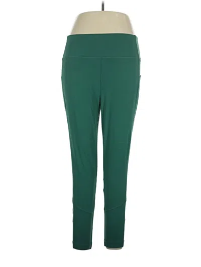 Pre-owned T By Talbots Active Pants In Green