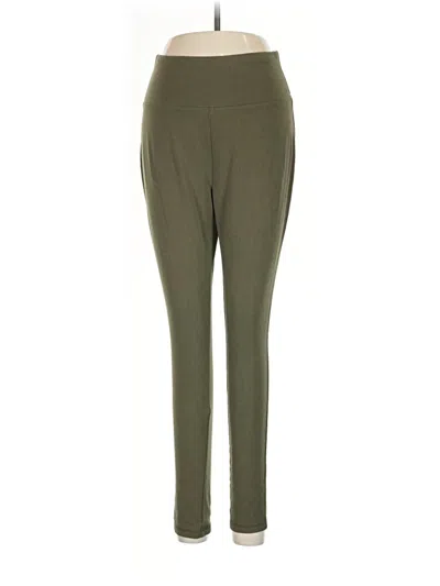 Pre-owned T By Talbots Active Pants In Green