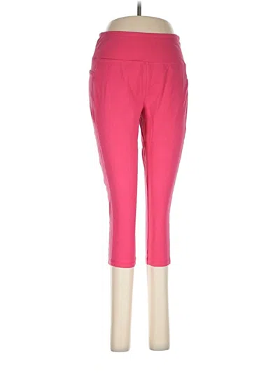 Pre-owned T By Talbots Active Pants In Pink