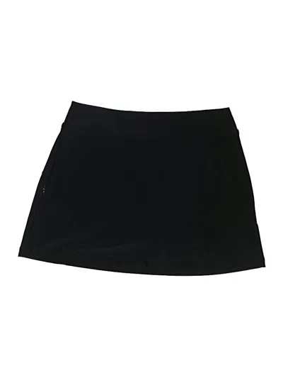 Pre-owned T By Talbots Active Skort In Black