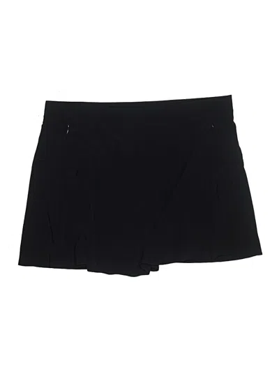 Pre-owned T By Talbots Active Skort In Black