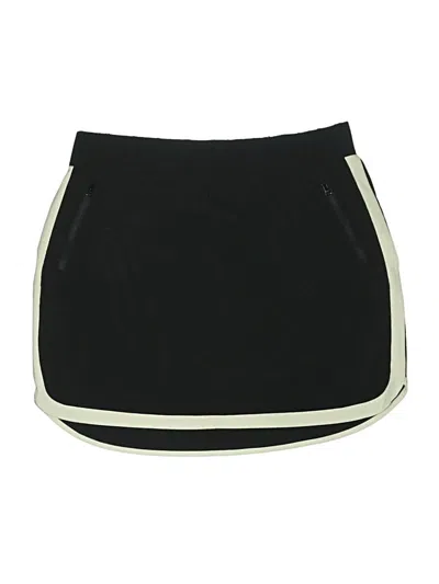 Pre-owned T By Talbots Active Skort In Black