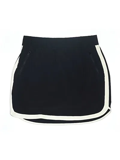 Pre-owned T By Talbots Active Skort In Black