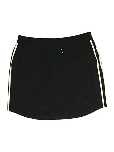 Pre-owned T By Talbots Active Skort In Black