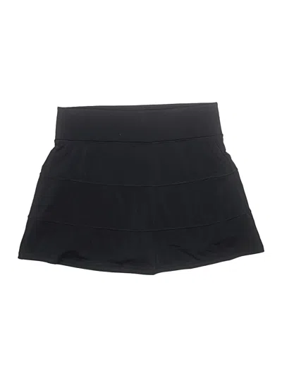 Pre-owned T By Talbots Active Skort In Black